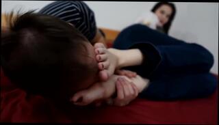 Video 825659104: teen foot fetish, brunette foot fetish, foot fetish hd, feet sock licking, licking bare feet, girlfriend's feet, czech foot