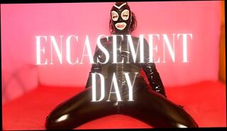 Video 1580292023: latex catsuit mask, fetish latex mask, latex solo, amateur fetish couple, amateur solo female, female mask fetish doll, catsuit high heels, latex stockings