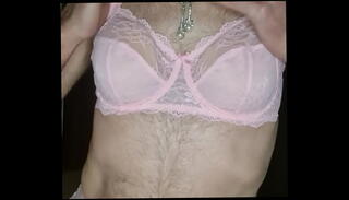 Video 1621859145: crossdresser lingerie, crossdresser pink