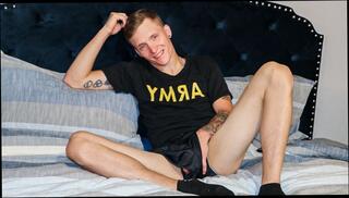Video 1585598874: gay solo male masturbation, solo military