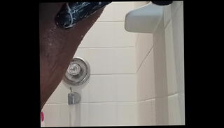 Video 1491629005: bbc dildo, gay dildo, shower dildo