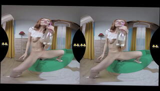 Video 1592508845: solo masturbation, vr solo, redhead peeing