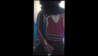 Video 1663031083: solo male cumshot, amateur solo male, latex