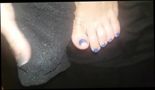 Video 317457503: feet massage, solo female feet, fisting massage, amateur massage, socks barefeet