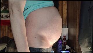 Video 1633426463: inflation fetish, fetish solo, amateur solo male, male belly inflation