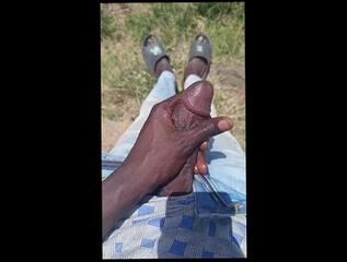 Video 1655962743: cock solo handjob, amateur solo handjob, big dick solo male, big black dick solo, african solo, amateur curved cock, horny jerking, jerking outdoor