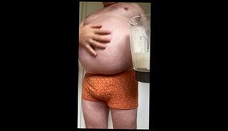 Video 1655131923: chubby gay solo, chubby amateur solo, fetish gay solo, chubby male solo, chubby fat gay, fat belly fetish, solo shaking, stuffing gay