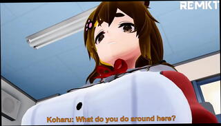 Video 1622421375: 3d toons, anime toon, fetish 3d, 3d giantess, 3d school, three fetish, crush fetish, uniform fetish