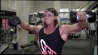 Video 1570009751: straight woman, muscular woman, straight gym