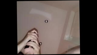 Video 1589235595: condom teen, flashlight cum, wearing condom, fat teen