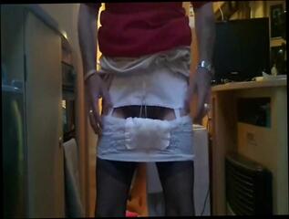 Video 404387004: shemale vintage lingerie, vintage masturbation, vintage amateur, vintage stockings, granny