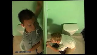 Video 1307628885: twink gay porn sex, public bathroom fuck