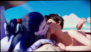 Video 1603215815: anime 3d hentai, 3d animation blowjob, 3d toons, widowmaker 3d, fucking widowmaker, beach fuck