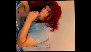 Video 1638378775: sloppy dildo sucking, slow dildo, transsexual shemale