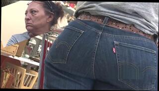 Video 977579904: fat ass mature, jeans ass