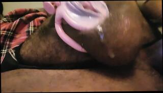 Video 1665482571: sissy caged cumming, solo cum squirt, solo anal squirt, solo masturbation squirting, gay cum solo, clit squirt, cock squirt, solo masturbation hd, sissy american, gay faggot, dripping