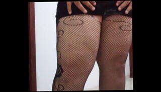 Video 1274188425: chubby crossdresser