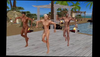 Video 1622574345: naked nude dance, nude beach, nude group