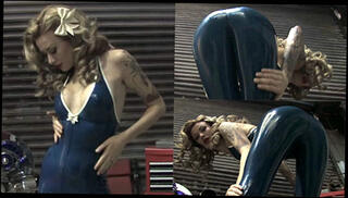 Video 1176210304: becky holt, milf latex fetish, milf solo big tit, milf solo female, big tits tattooed milf, fetish striptease, catsuit, trans