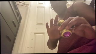 Video 1465453601: mom plugs, ass plug, plugged cam, black plug, homemade ass, straight cam