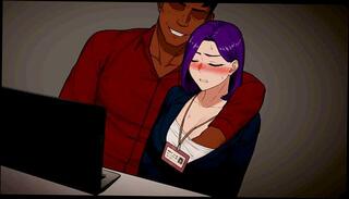 Video 1654005013: cartoon wife, amateur wife, office wife