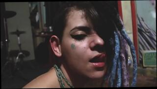 Video 869007915: large pierced, exotic piercing, pierced tattooed