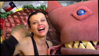 Video 1593268805: vore girl, monster vore, white girl