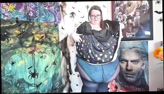 Video 1665826871: ssbbw solo, fetish solo, amateur ssbbw, solo brunette amateur, fetish straight, halloween solo, ssbbw belly, clothes solo, fetish dress, fetish hd