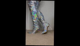 Video 1663346663: feet fetish solo, feet fetish babe, high heels feet fetish, feet fetish hot, solo female feet, solo amateur babe, thigh fetish, solo brunette babe, high boots fetish