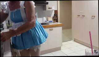 Video 1597854173: sissy crossdresser solo, sissy crossdresser maid, sissy butt plug, sissy crossdresser trans, amateur sissy crossdresser, sissy french maid, solo trans male, married sissy, sissy dress, sissy home, kitchen solo