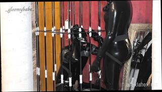 Video 1655051461: latex mistress femdom slave, bdsm bondage slave femdom, latex strapon mistress, latex fetish mistress, slave sucking mistress, mistress slave girl, couple bdsm bondage, latex fetish babe, latex catsuit mask, mistress pegging, mistress sucks dick, slave girl blowjob, sucking strap, slave girl hd, latin girls femdom, straight slave, strap play, cage, mexican girl sucking