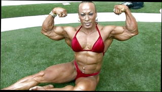 Video 1570579371: straight woman, ebony muscle woman, muscular woman, woman hd