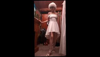 Video 1664898393: girl fetish pov, pov solo girl, pov solo female, pov amateur girl, solo french girl, dress pov, sexy white dress