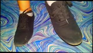 Video 294520603: amateur feet, socks barefeet, shoes socks feet, french feet