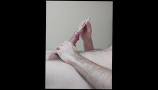 Video 1625693083: fetish solo masturbation, toy sounding urethral fetish, amateur solo male masturbation, insertion fetish, toy urethra
