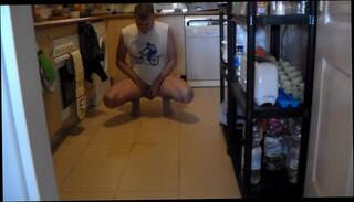 Video 1581404483: pissing peeing fetish, solo pee fetish, amateur piss fetish, solo male pee, amateur piss couple, amateur mature solo, kitchen pee, pee old