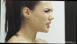 Video 1623560204: sandra shine, two hot lesbians fingering, lesbian babes, babe takes shower