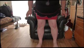 Video 321080801: small cock crossdresser, gay crossdresser, man crossdresser, upskirts, cock hd
