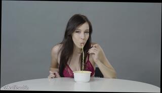 Video 1402284603: fetish solo, fetish small titted, tits solo female, tits brunette solo, solo brunette hot tie, eating fetish, petite solo brunette, porn star eats, tits slurps