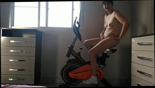 Video 1657090683: woman solo masturbation, amateur solo female masturbation, sexy woman solo, solo female masterbation, exercise bike, solo brazilian