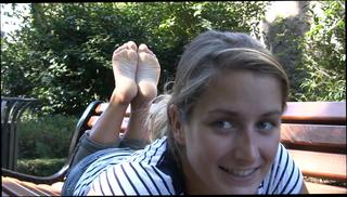 Video 943625004: foot fetish french, blonde foot fetish, barefeet girl