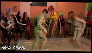 Video 1432765495: breasty milf, lesbian catfight, milf soaks, amateur catfight, milf teaser, lesbian wet