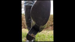 Video 1607912053: dirty feet slave, dirty feet fetish, ebony feet fetish, ebony feet solo, amateur ebony solo, amateur solo female, knees slave, boot slave, shoe slave, british slave, dirty mud