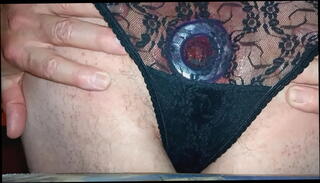 Video 1607213645: wide open, plug pops, plug gape, gaping spread cunt, panties pops, plug tight, caught panties, plug close, skirt spreads