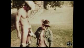 Video 308479195: vintage cowboys, vintage leather, gay leather