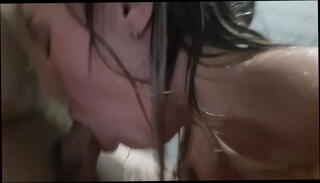 Video 1177542675: wife deep throat blowjob, sloppy deep throat bj, latin deep throat blowjob, wet blowjob deep throat, shower blow job, love blow job