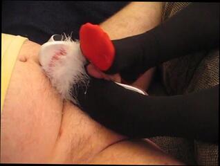 Video 215769601: foot fetish, straight foot, foot job white, shoe collection, nice foot job