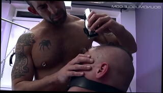 Video 1590163295: bondage domination bdsm, bdsm gay bondage, bondage flogging, dom sub bdsm, gay bondage nipples, pierce dominates, dominant muscular