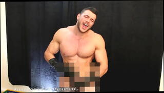 Video 1319145665: hunk cums, leather hunk, gay muscle