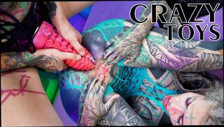 Video 1601148774: fetish lesbian squirting, anal squirting lesbians, pierced tattooed lesbians, fingering action, thick strapon, fingered filled, fingering hole, little fingers, fingering first, shaved pussy